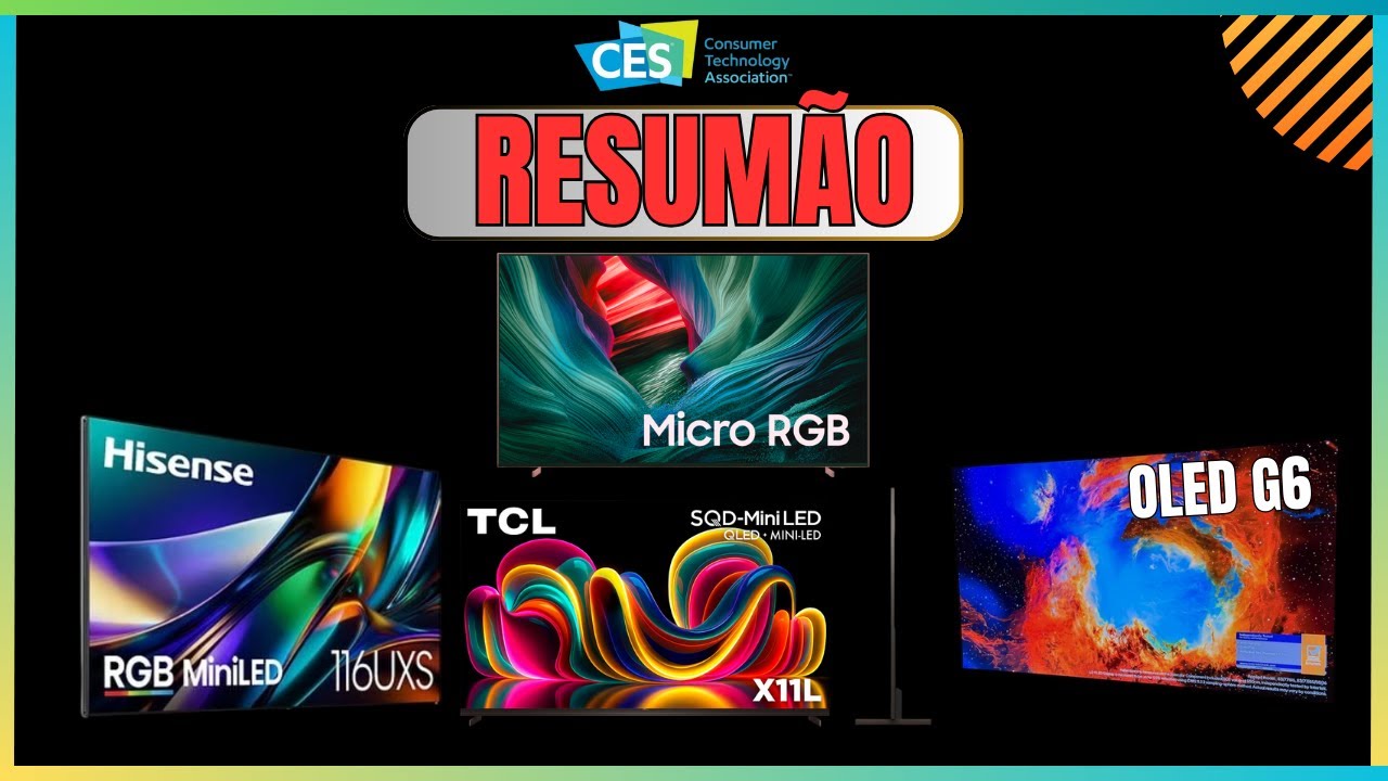 Todas as NOVIDADES da CES 2026 até agora