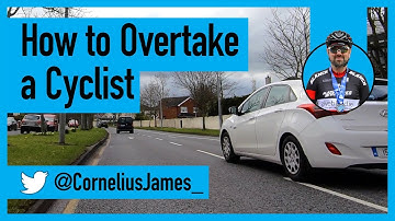 [HD] How to overtake a cyclist