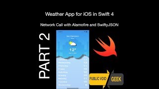 How to build a weather app for iOS in Swift 4 Part 2