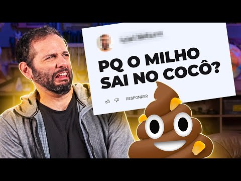 Vídeo: Por que o milho sai sem mastigar?