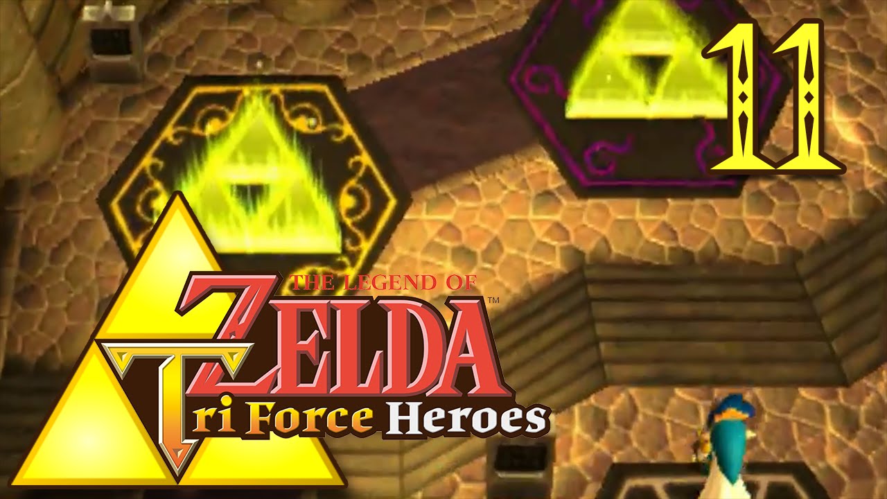 The Legend of Zelda: Tri Force Heroes épisode 11: La Crypte de tout les ...