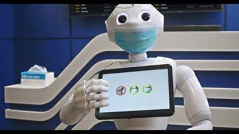 Covid 19 Mask wearing detection with Pepper the robot