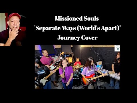 Reaction to Missioned Souls "Separate Ways (World's Apart)" Journey Cover, ROCKING!!!