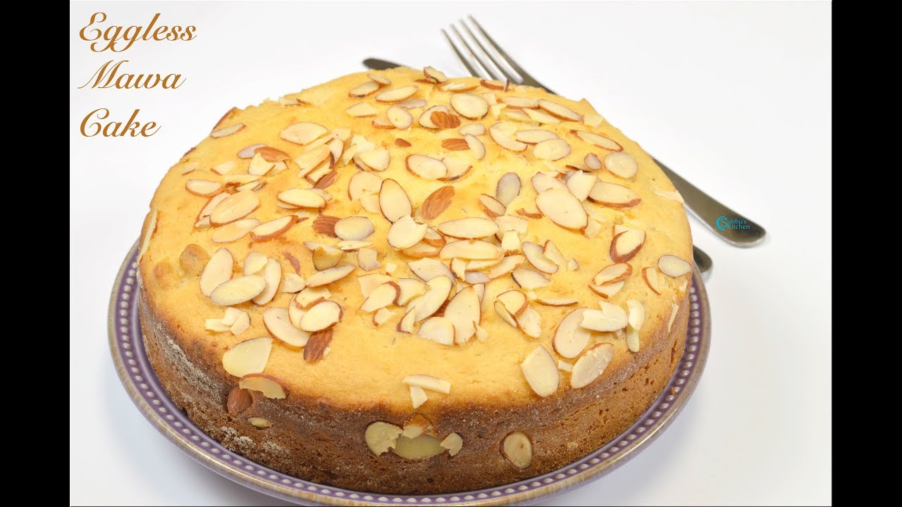 Eggless Mawa Cake in Pressure Cooker YouTube