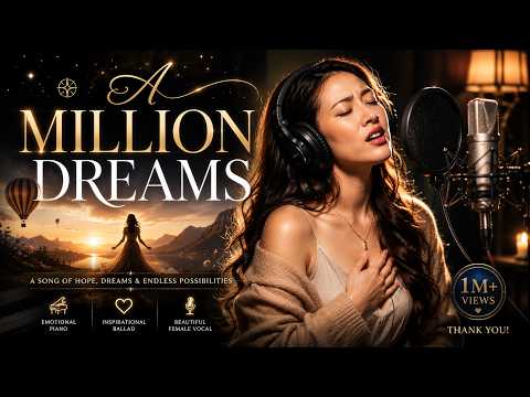 ✨ A Million Dreams | Emotional Female Vocal | Inspirational Piano Ballad