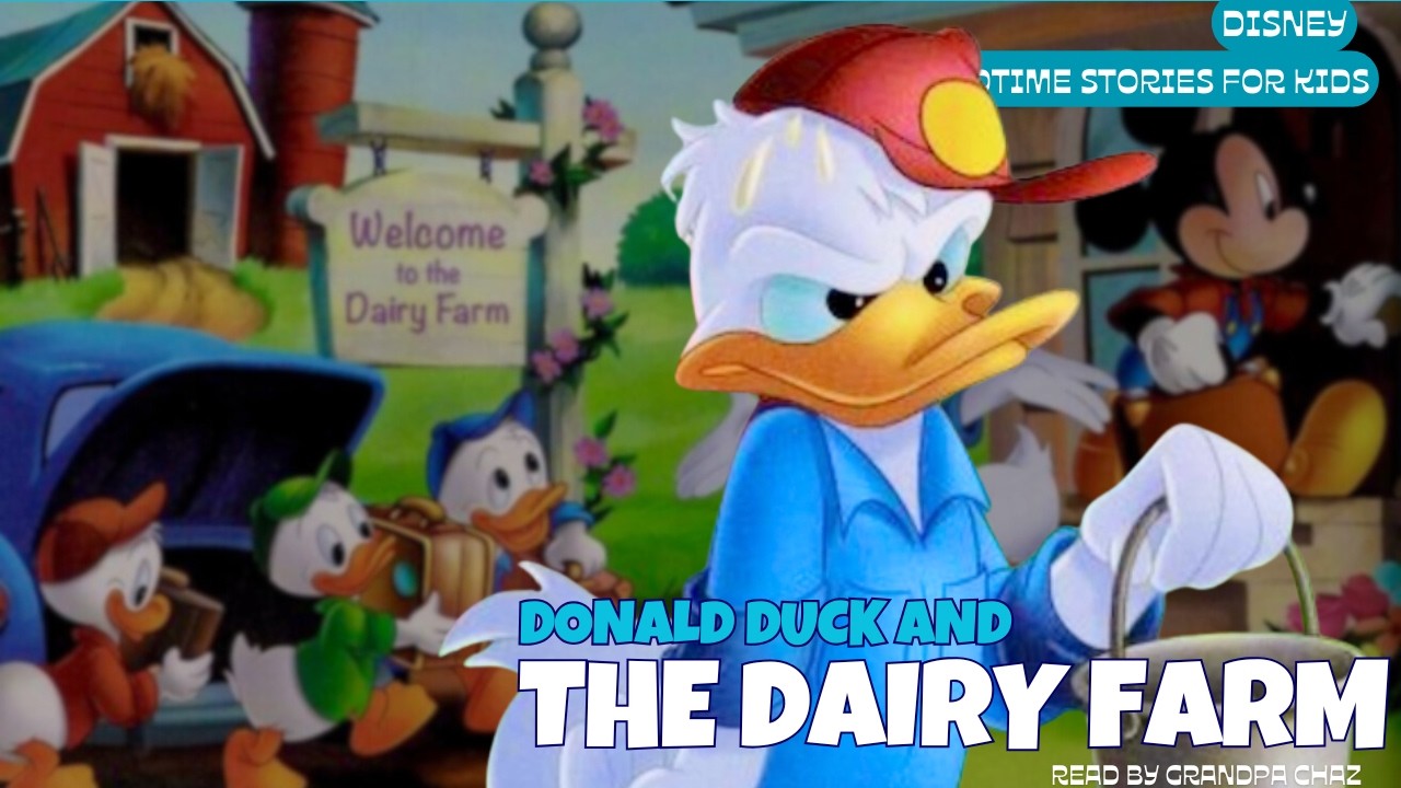 Дональд Дак и молочная ферма | Сказка на ночь (чтение вслух)