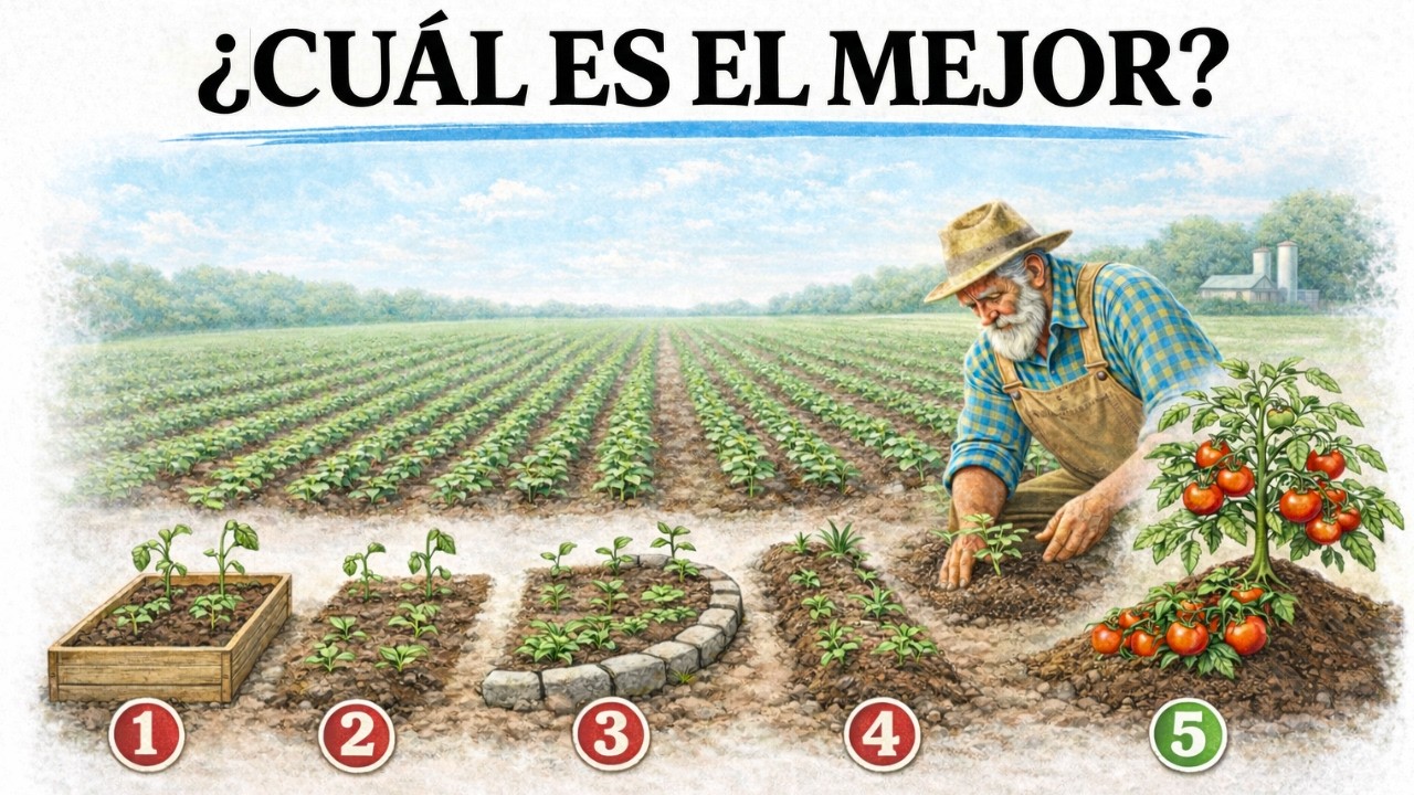 Probé 5 Bancales de Huerto… Sólo UNO Hizo Crecer Mis Plantas el Doble