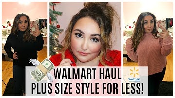 WALMART PLUS SIZE TRY-ON HAUL | STYLE FOR LESS