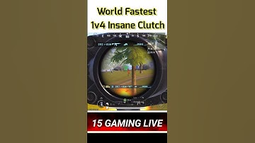 World Fastest 1v4 Insane Clutch 🔥 #bgmi #pubgmobile #shorts #shortvideo #trending @FaithPlayzZzYT