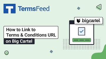 How to Link to Terms and Conditions URL on Big Cartel