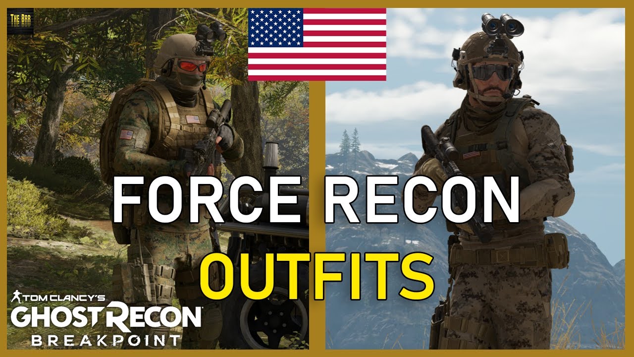 US Marine Corps Force Reconnaissance Outfit Guide / Showcase Ghost