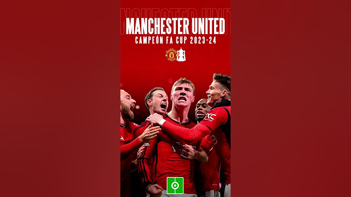 El Manchester United logró la decimotercera FA Cup de su historia...  #besoccer #futbol