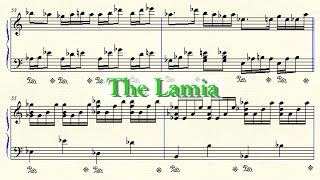 Genesis: "The Lamia" piano transcription chords