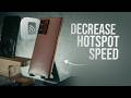 How to Decrease Hotspot Speed in Android (tutorial)