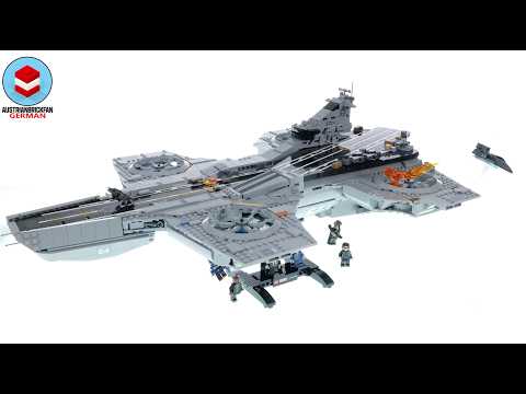 LEGO S.H.I.E.L.D. Helicarrier - LEGO Marvel Avengers 76354 Speed Build