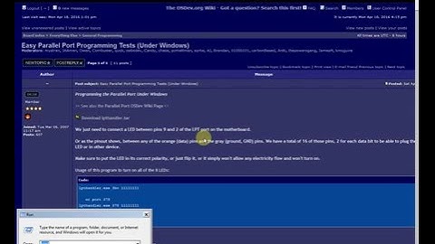 Compile lpthandler.c (Using MinGW in Windows XP/7)