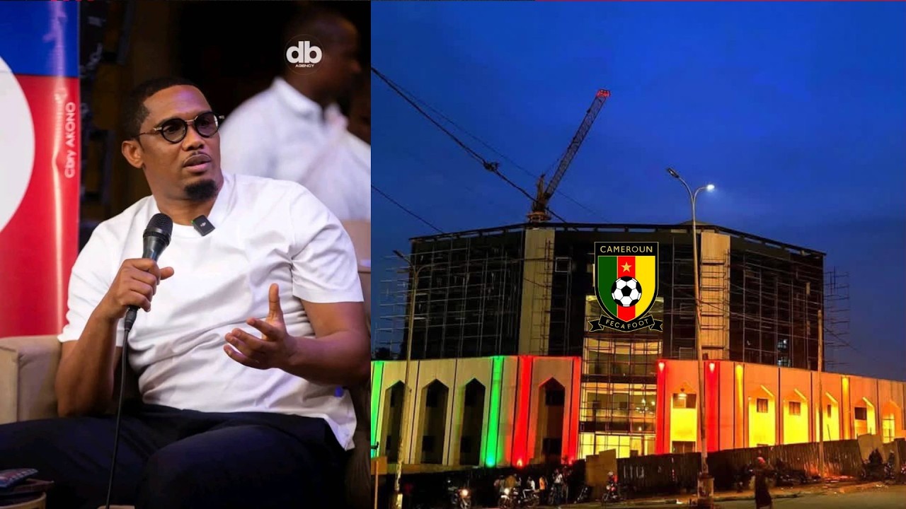 Samuel Eto’o a effectué une visite guidée du futur siège de la FECAFOOT