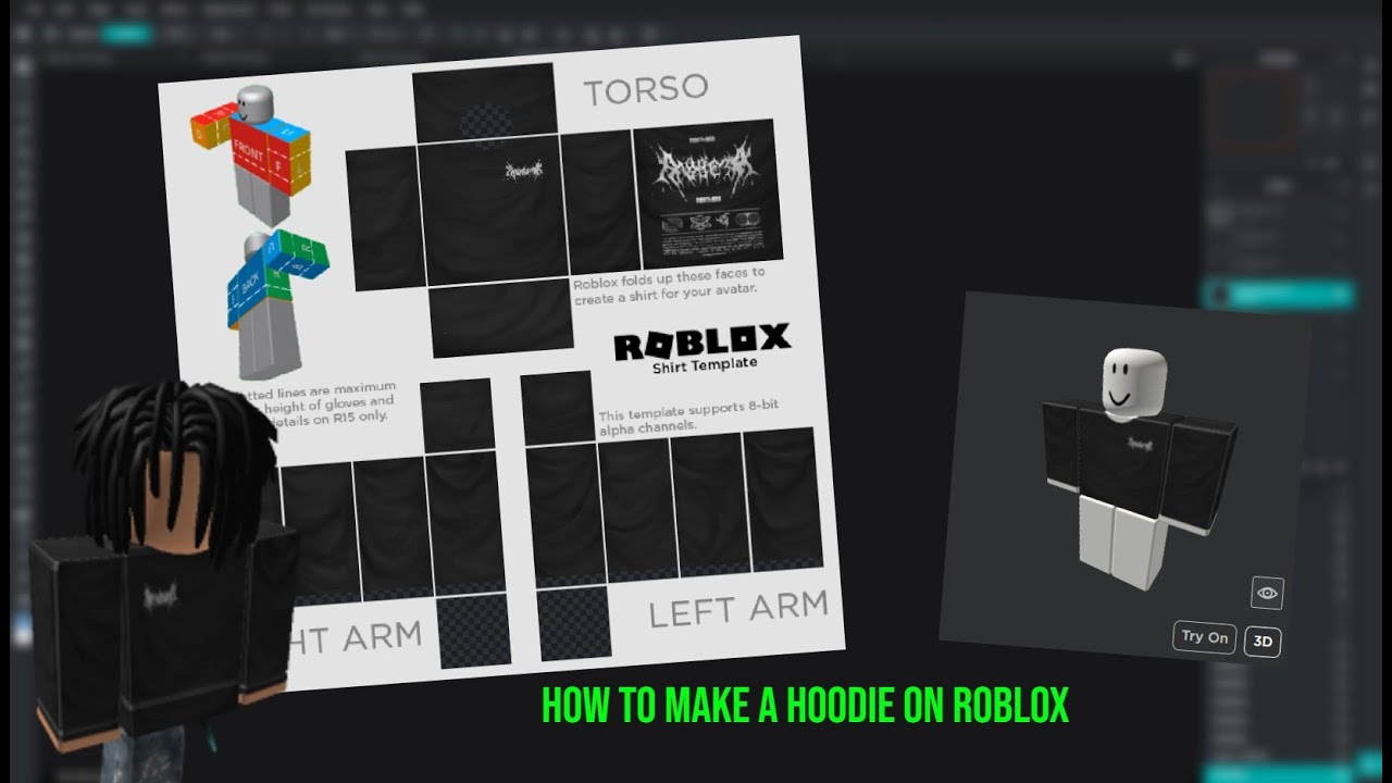 Roblox shirt, Hoodie roblox, Shirt template