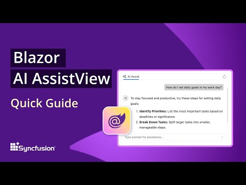 Blazor AI AssistView: The Ultimate Feature Walkthrough