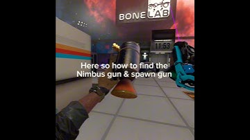 Here is how to find the nimbus gun and spawn gun in Bonelab! #subscribe #bonelab #tutorial