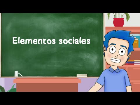 ¿Qué son los elementos sociales? (con ejemplos)😃