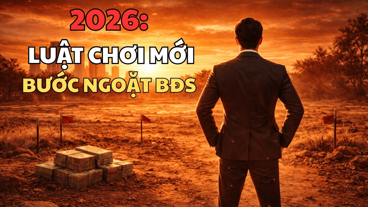2026 – Bước Ngoặt Sinh Tử Của Thị Trường Bất Động Sản: Kỷ Nguyên “Mua Đâu Cũng Lãi”