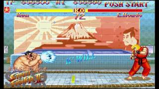 Super Street Fighter II Ken Master all perfect (SSFII) HD