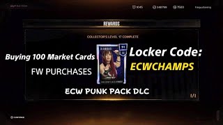 WWE2K24 - Diamond IYO SKY  // 100 Cards Purchased // ECW Punk Pack DLC & Locker Code | MyFaction