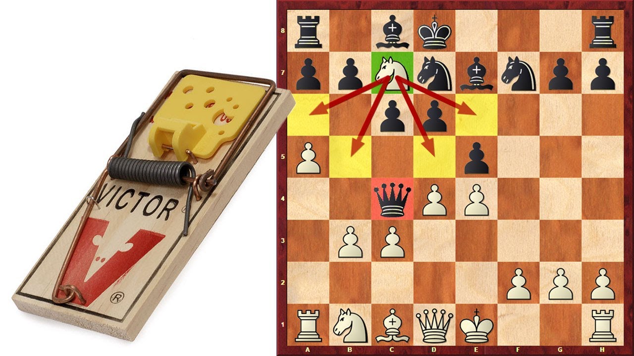 Trap Your Opponent's Queen In 12 