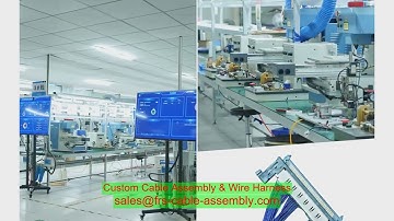 Dây lưới khai thác nhà sản xuất Tín hiệu chống thấm nước tùy chỉnh Truyền đầu nối điện LCD TV LVDS R