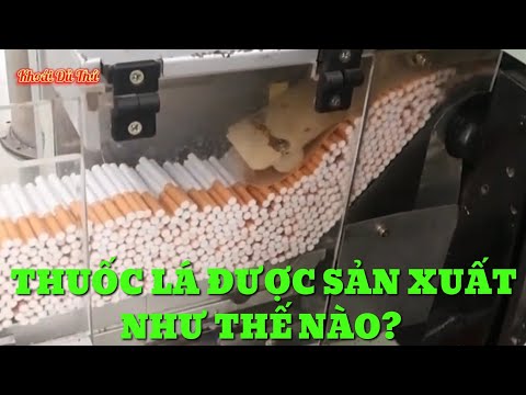 Video: 3 cách đóng gói thuốc lá