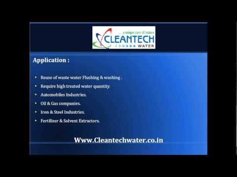 MBR Sewage Treatment Plant - video from Cleantech Water