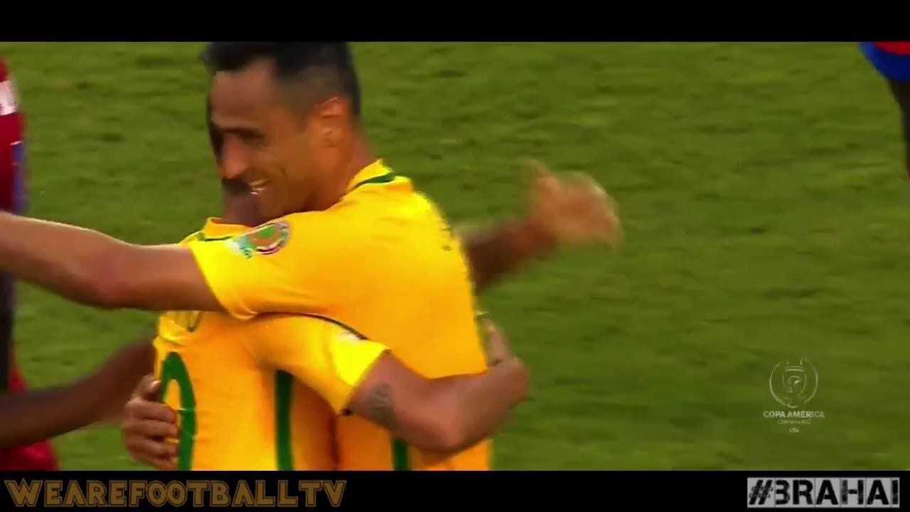 Philippe Coutinho Second Goal Vs Haiti 2 0   Brazil Vs Haiti 2 0