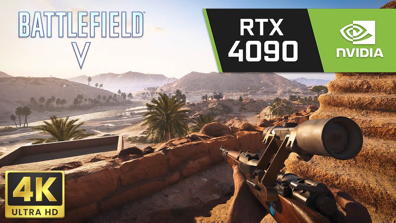 Battlefield V | 4K Ultra Graphics DLSS OFF | RTX 4090 - YouTube