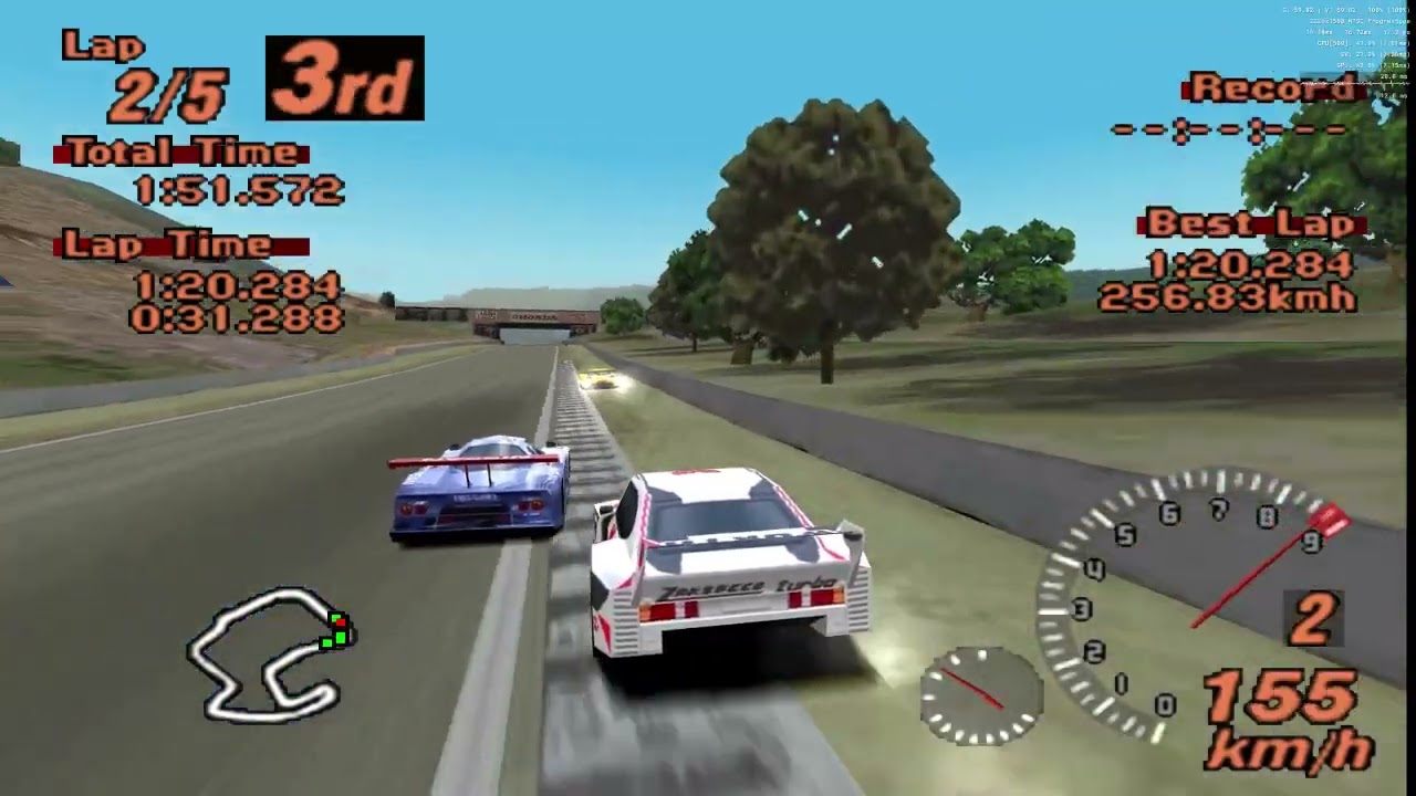 Ford Capri vs R390 & TVR Speed 12 | GT2 A-Spec v1.2 #7 | 60fps DuckStation NTSC-U 2025-03-09