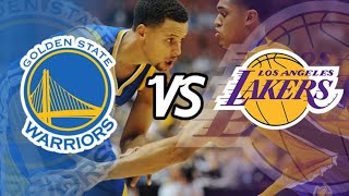 Golden State Warriors Vs. Los Angeles Lakers Live Results HD