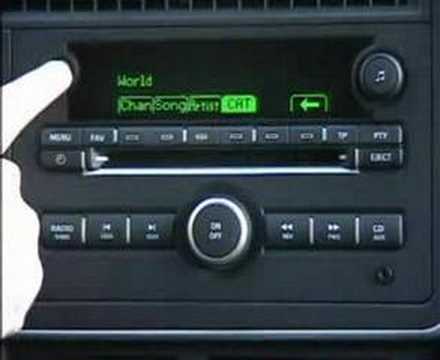 Saab 9-3 & 9-5 Radio Operation - YouTube