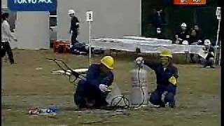 調布市で実施　高圧ガス事故の対応訓練