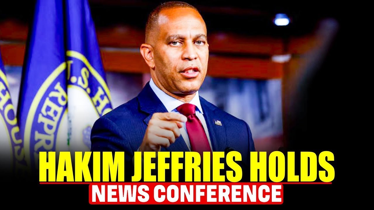 LIVE: House Democratic Leader Hakim Jeffries holds a news conference | USA | US Shutdown | Trump