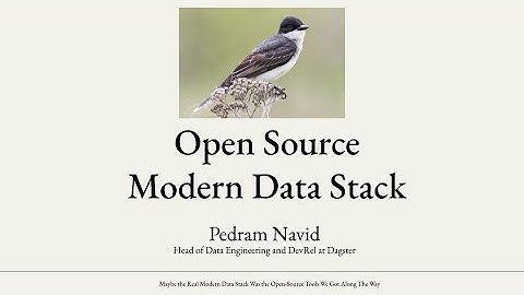 Data Engineering with the Open Source Modern Data Stack (From MDS Fest 