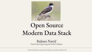 Data Engineering with the Open Source Modern Data Stack (From MDS Fest '23)