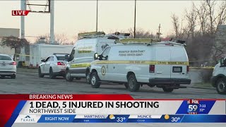 Six shot, one dead after a shooting at a birthday party on Indy’s northwest side