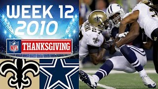 Saints vs. Cowboys | NFL 2010 Week 12 Highlights
