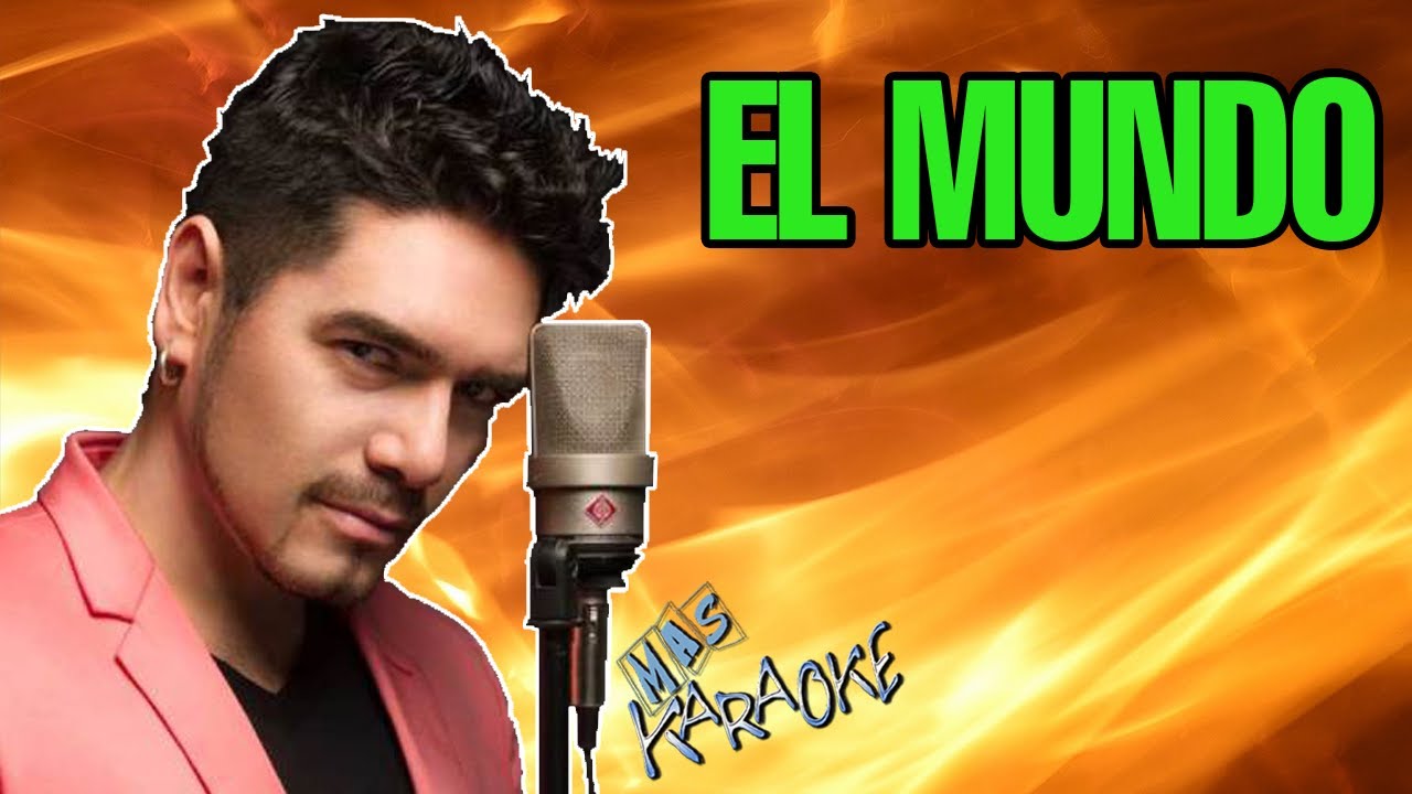 La Barra EL MUNDO / karaoke con letra