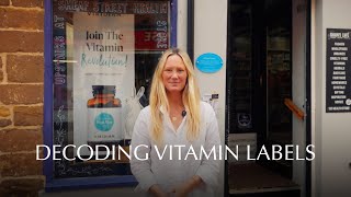 Lisa Oxenham | Decoding vitamin labels - uncovering the truth behind supplements