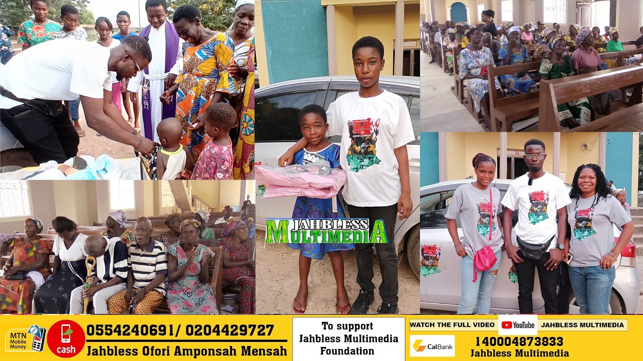 Jahblessmultimedia OPERATIONS FEED THE WIDOWS & ORPHANS live from Esiam in the Central Region