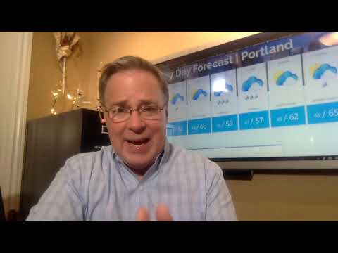 Portland Weather rain chance update, Rod Hill