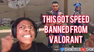 This Clip Got IShowSpeed PERMANENTLY Banned From Valorant