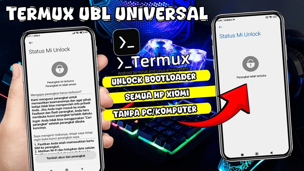 CARA UNLOCK BOOTLOADER SEMUA HP XIAOMI TANPA PC KOMPUTER 100% BERHASIL