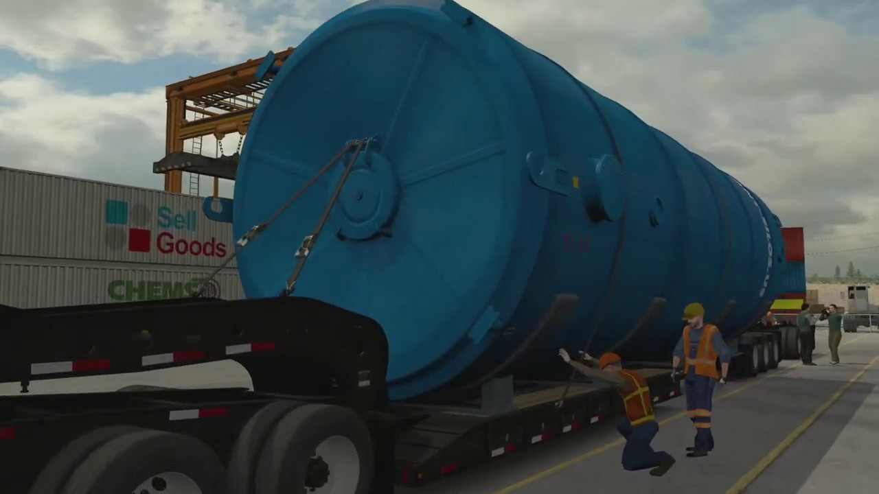 Spokane (WA) to Grand Coulee (WA) with a giant silo YouTube